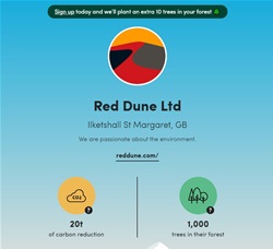 Red Dune joins Ecologi