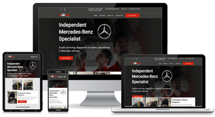 Scarlett Auto Services website