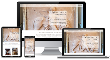 Tally Ho Antiques website